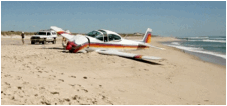 A small plane was forced 