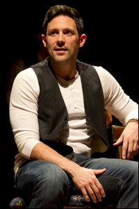 Steve Kazee in Once.